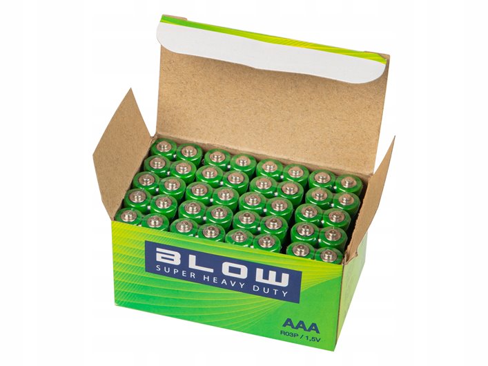 Bateria cynkowo-węglowa Blow AAA (R3) 40 szt.