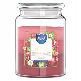 Świeca zapachowa Aura Juicy Fruits