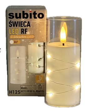 Świeca LED Subito 12,5 cm